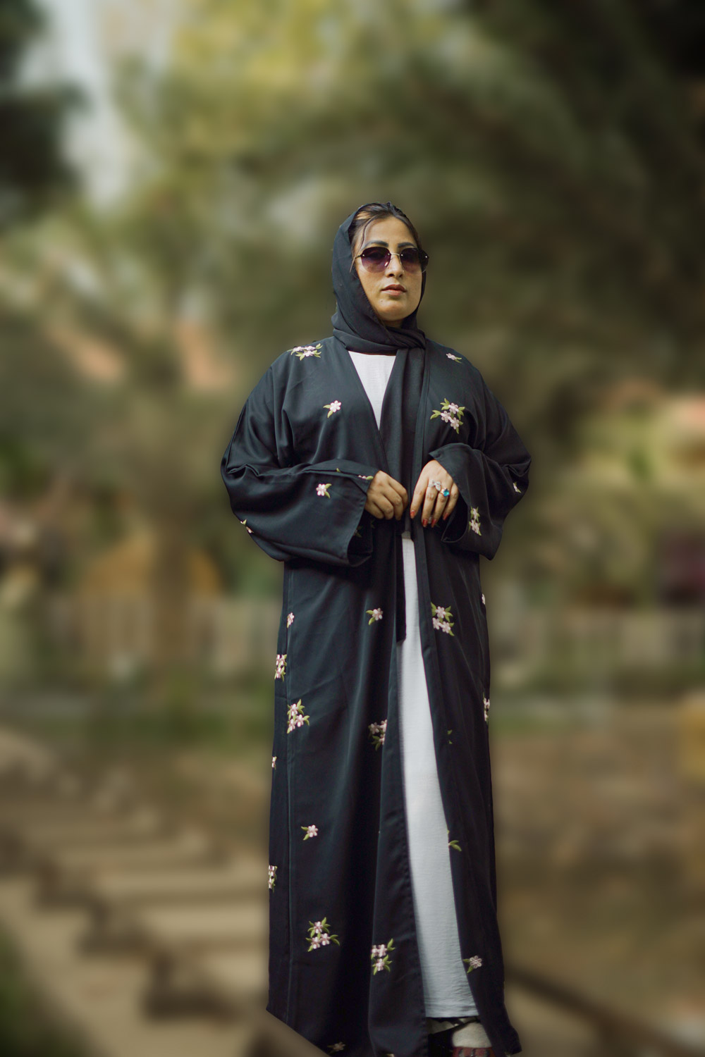 Elegant Cotton Borka